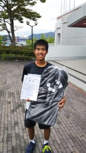 一般男子シングルス 岡本　幸大（フリー）